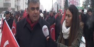 Ereğli Şehitlerimiz için -12 Derece soğukta yürüdü