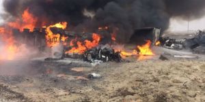 Konya Tır Ile Çarpışan Yakıt Tankeri Patladı : 2 Ölü
