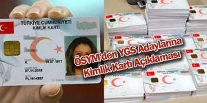 ÖSYM'den YGS adaylarına kimlik kartı duyurusu