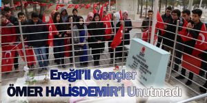 GENÇLER ÖMER HALİSDEMİR’İ UNUTMADI