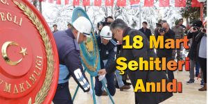 MEYDANBAŞI ŞEHİTLİĞİNDE ŞEHİTLERİMİZ ANILDI