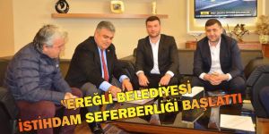 BAŞKAN ÖZGÜVEN: ”EREĞLİ’DE İSTİHDAM SEFERBERLİĞİ BAŞLATTIK”