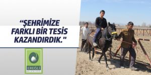 BAŞKAN ÖZGÜVEN: “ŞEHRİMİZE FARKLI BİR TESİS KAZANDIRDIK."