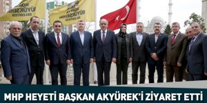 MHP Heyeti Başkan Akyürek’i Ziyaret Etti