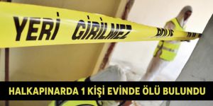 Halkapınar' da Bir Kişi Evinde Ölü Bulundu