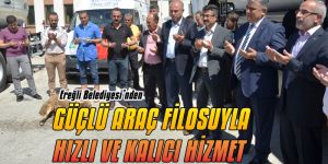 GÜÇLÜ ARAÇ FİLOSUYLA HIZLI VE KALICI HİZMET